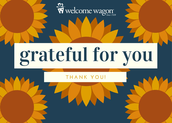 welcome wagon thanksgiving wishes